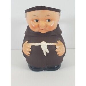 Vintage Goebel Friar Tuck Monk Creamer Pitcher  West Germany Pottery